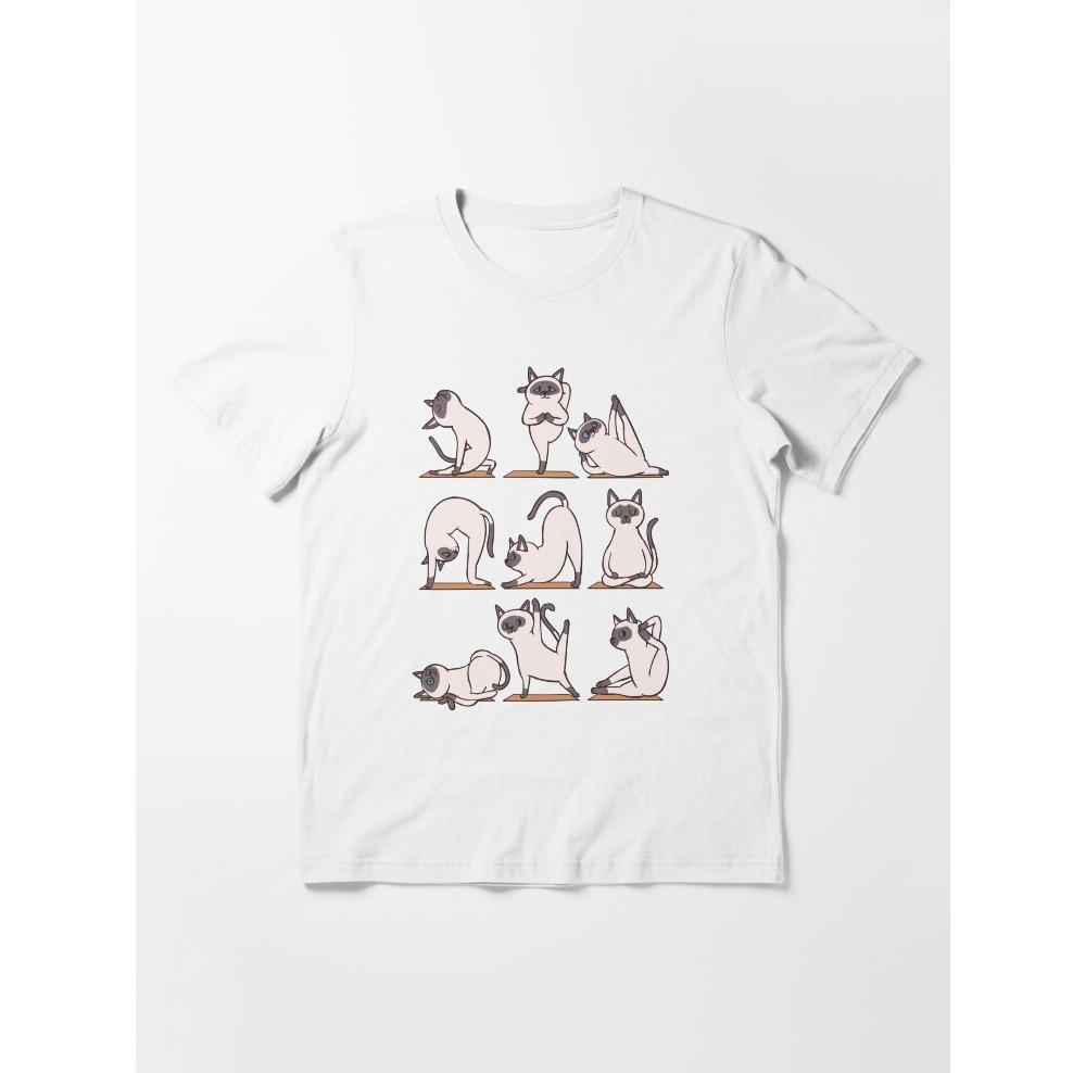 Siamese Cat Yoga Essential T-Shirt