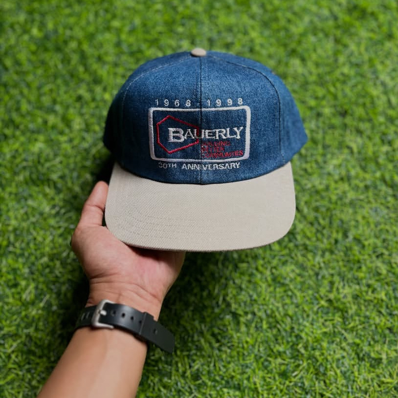 VTG TWOTONE HAT - BAUERLY