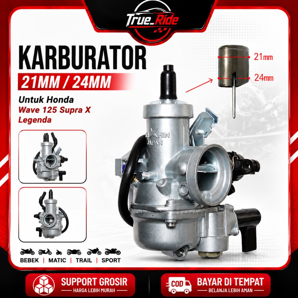 Karburator Elektronik Wave 125 Wave 110 Karbu Elektronik Honda Wave125 Wave110 PNP Universal Origina