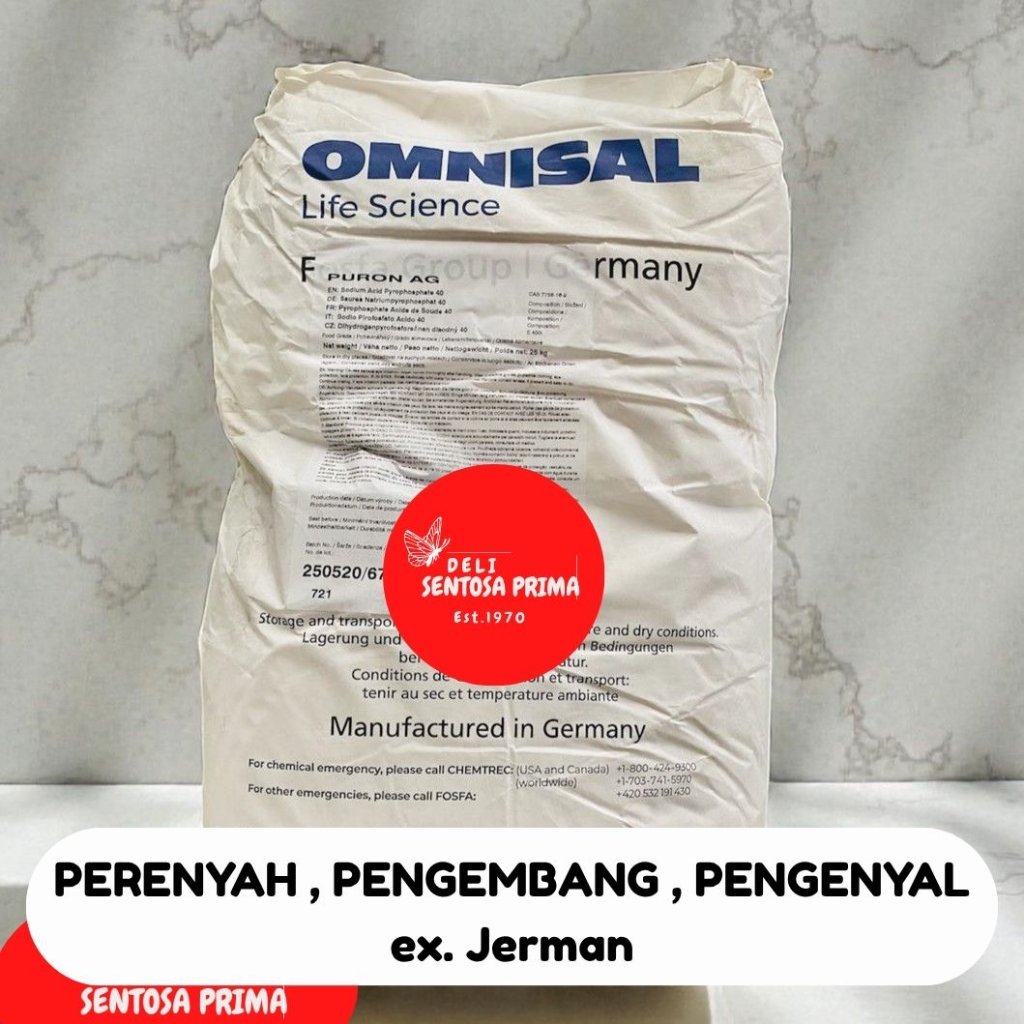 Perenyah Makanan / SAPP Puron Ag Omnisal Sodium Acid Pyrophosphate ex. Jerman Kg