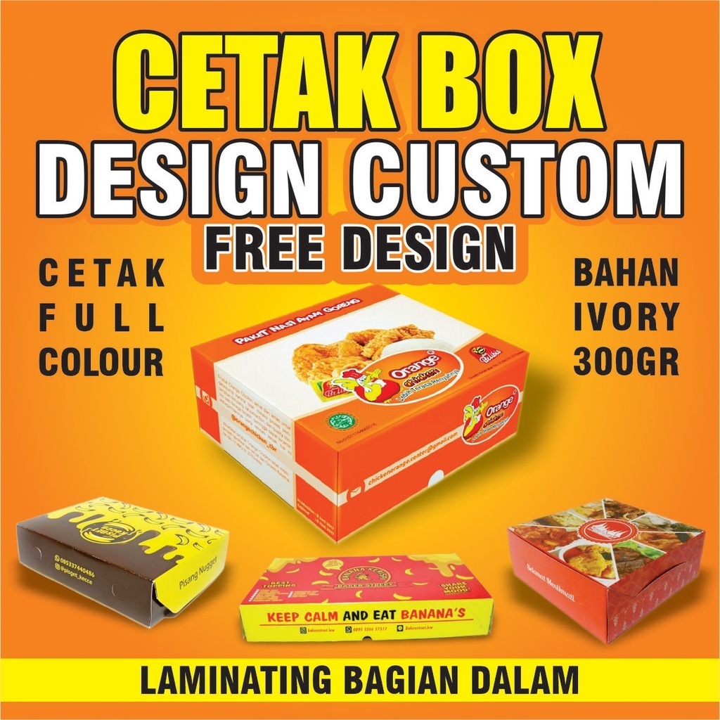 DUS KUE BOLU ATAU BROWNIES CUSTOM BAHAN IVORY