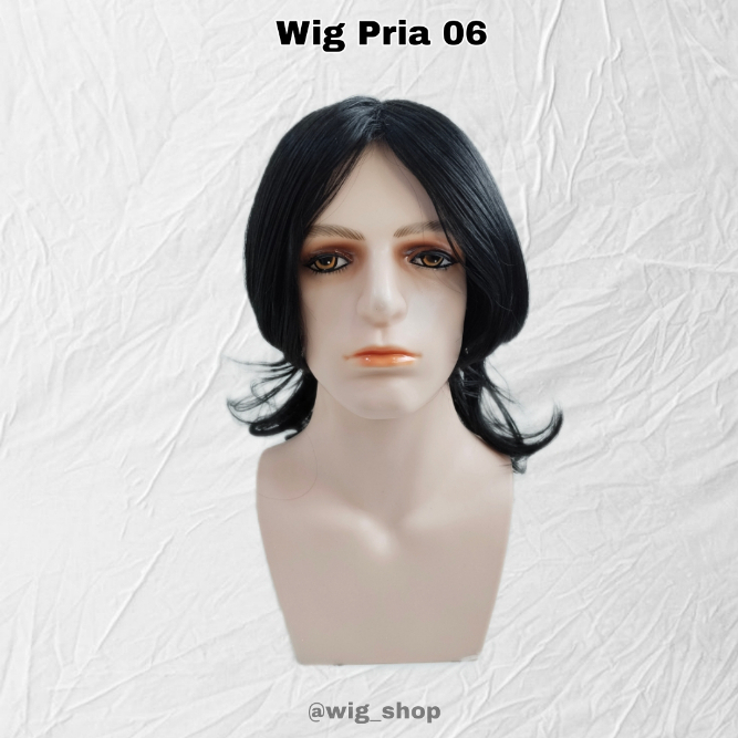 Wig Mullet Cowo Panjang / Wig Cowo 06 / Wig Mullet Pria
