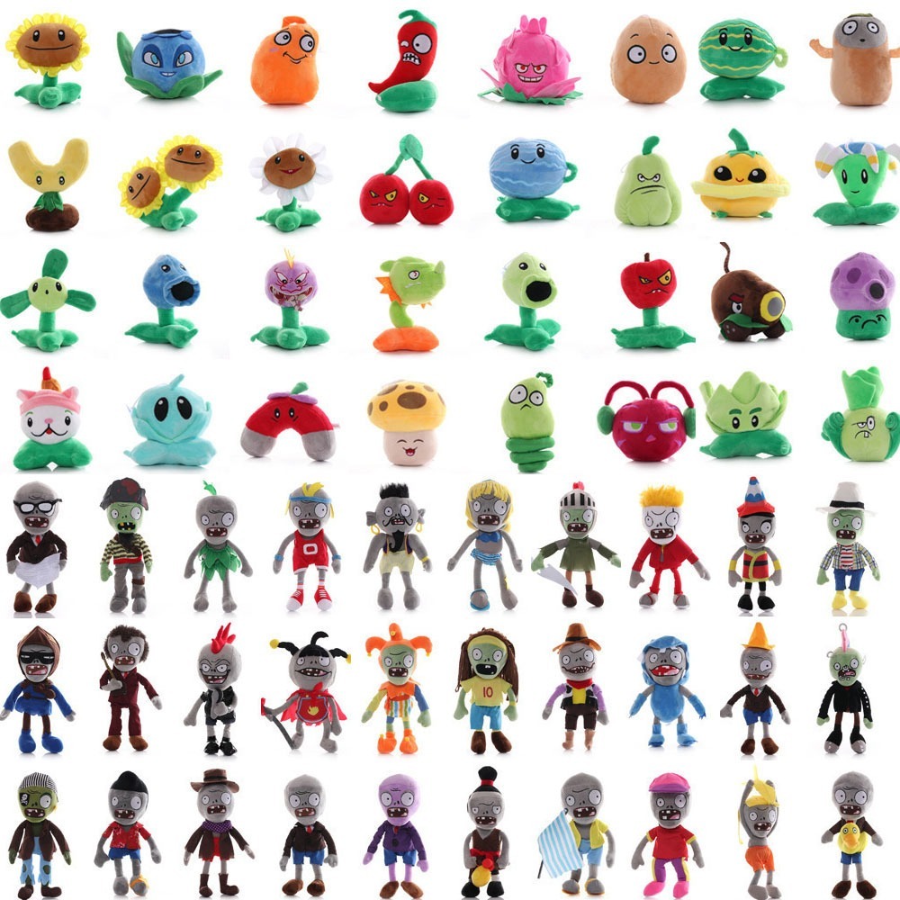 Boneka Plant Vs Zombie Boneka Zombie Boneka PVZ Boneka Plants Vs Zombie 20cm Boneka Bee NEW