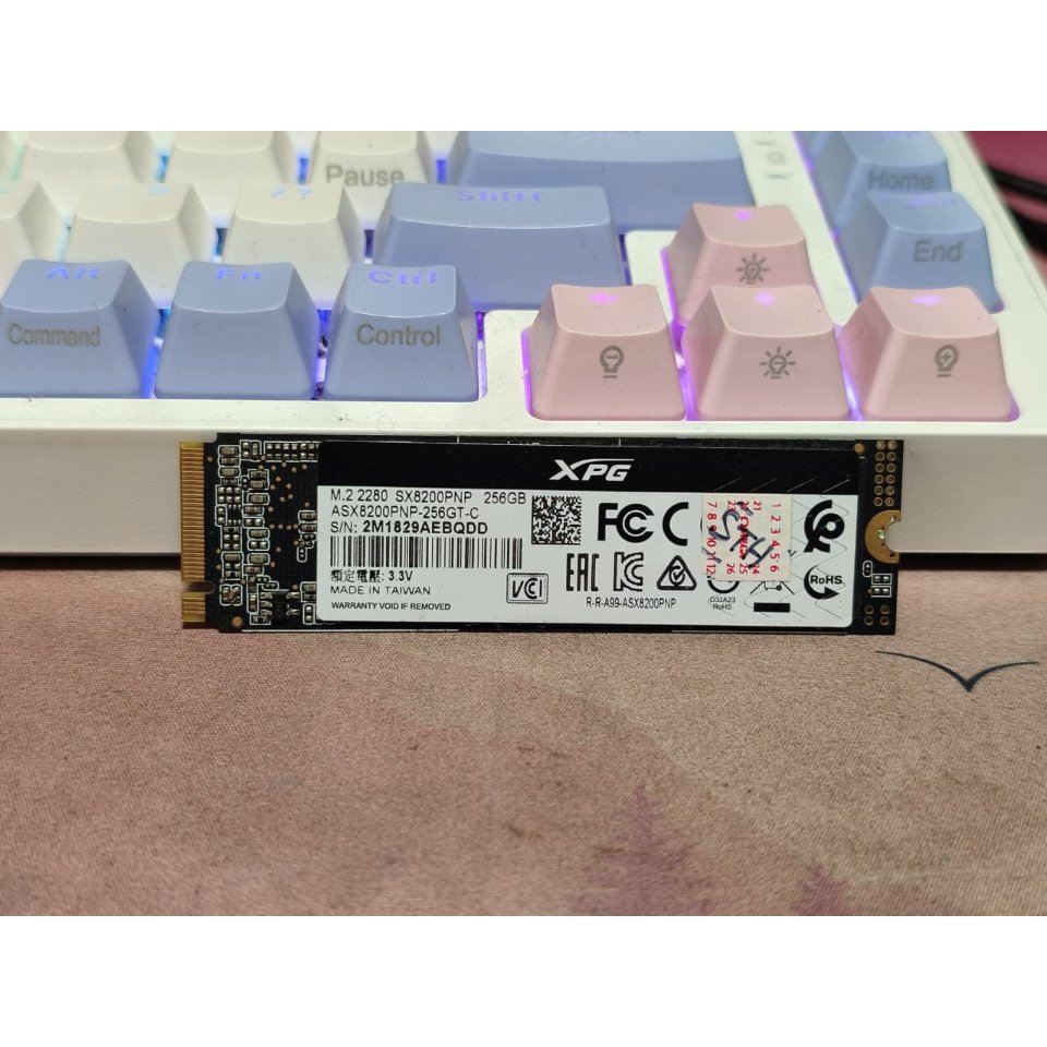 SSD ADATA XPG SX8200 PRO 256GB M.2 NVMe PCIe Gen 3.0 X4 2280 Gen3 SX 8200 PRO