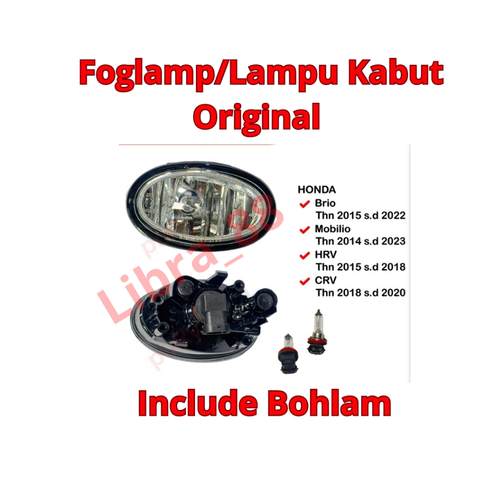 LAMPU KABUT FOGLAMP JAZZ OLD IDSI MOBILIO HRV BRIO ALL TAHUN
