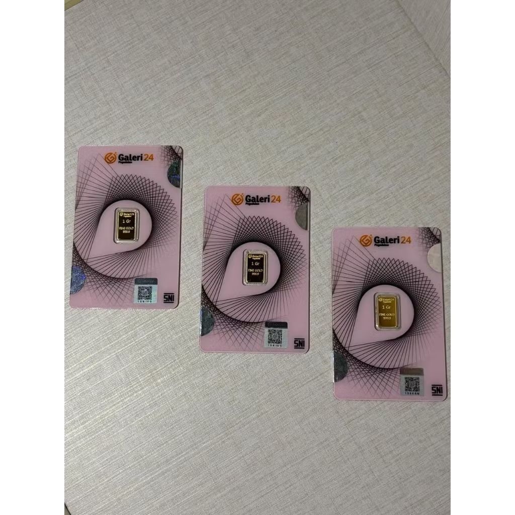 Emas Galeri24 1 Gram Fine Gold 999.9