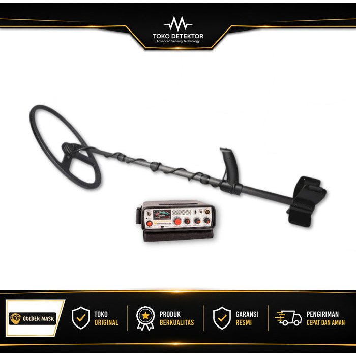 Metal Detektor Golden Mask Deep Hunter Pro 5 Dengan Coil 58x 38 cm - Metal Detector PI Golden Mask D