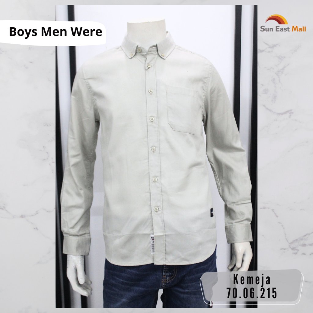 BOYS MAN WERE - KEMEJA ROLUN PRIA LENGAN PANJANG BAHAN KATUN PREMIUM TERBARU26 // 7006215//213