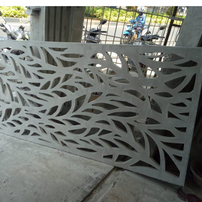 GRC Krawangan Motif Daun