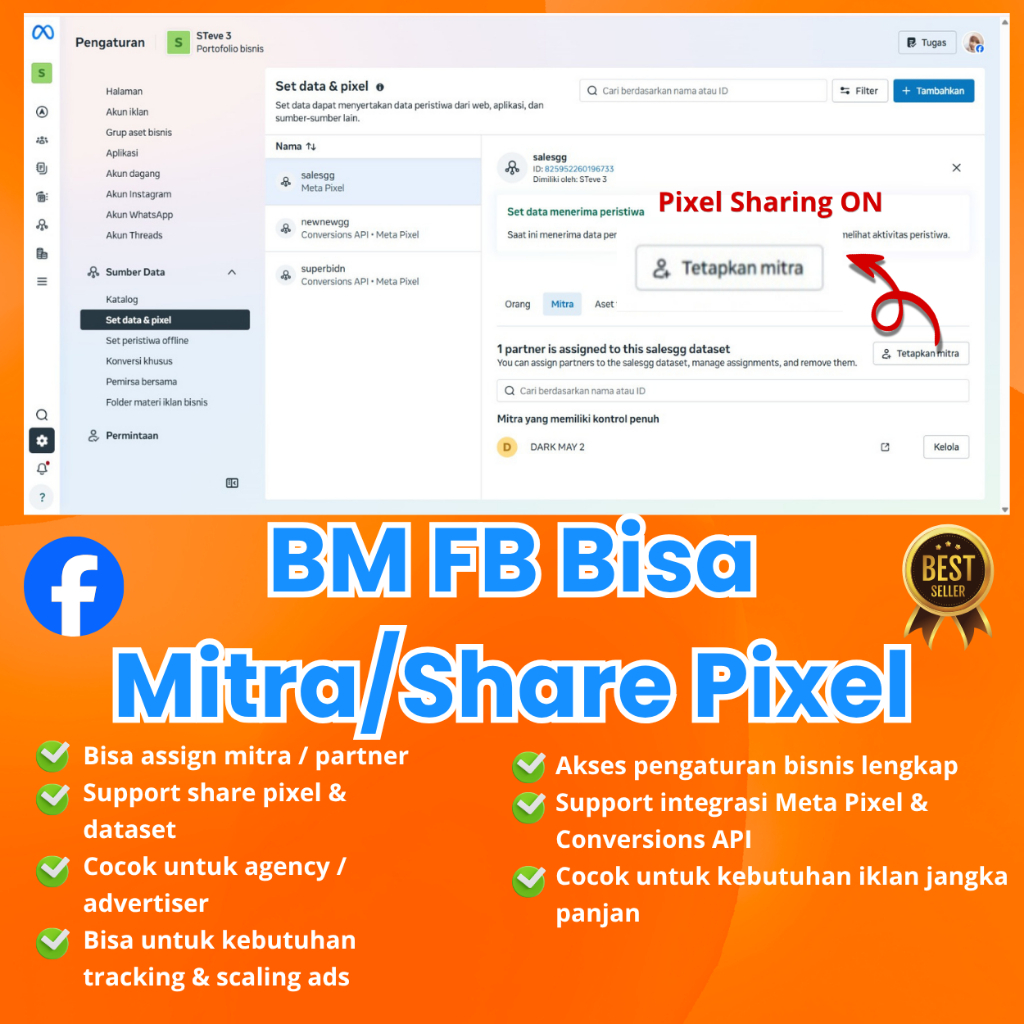 BM Facebook Share Pixel