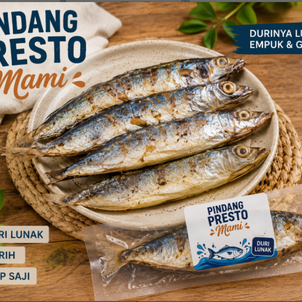Ikan Pindang Presto (Salem/Siro/Cue) Tulang Lunak