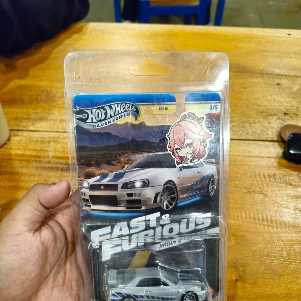 Hotwheels Nissan Skyline R34 Brian O'Conner