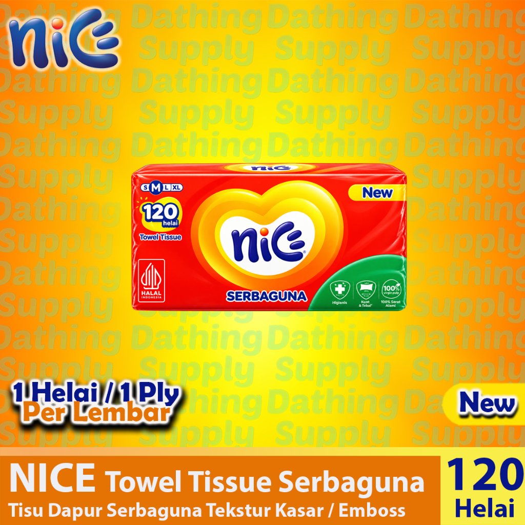 Nice Towel Serbaguna 120 helai / Tisu Lap Tangan / Tisu dapur Serbaguna
