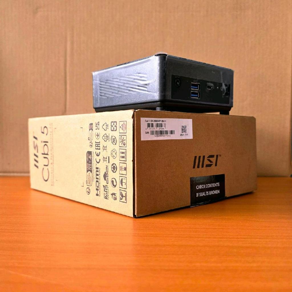 MINI PC MSI CORE I7 GENERASI 12 RAM 16 GB SSD 512 GB