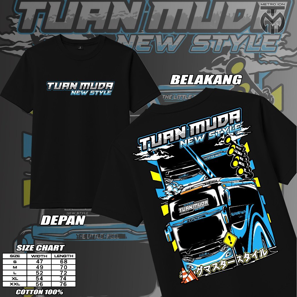 AL FAZZA BAJU KAOS BUS BASURI TUAN MUDA TELOLET