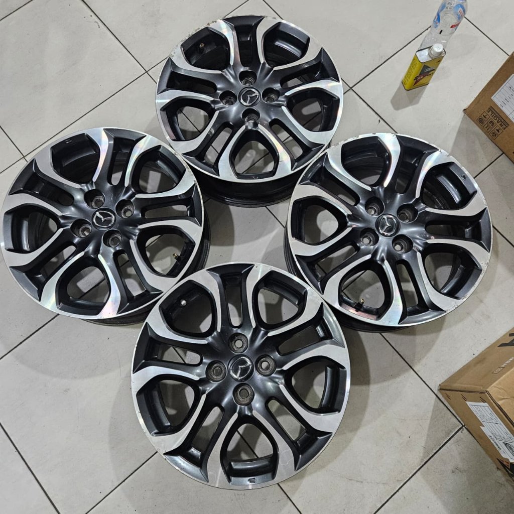 velg oem mazda 2 ring 16 pcd 4x100