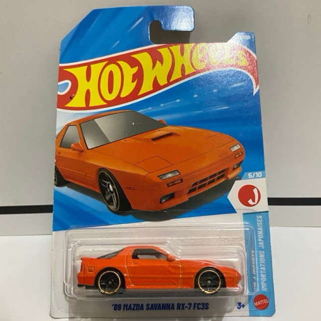 Hotwheels ‘89 Mazda RX-7 RX7 Savanna FC3S