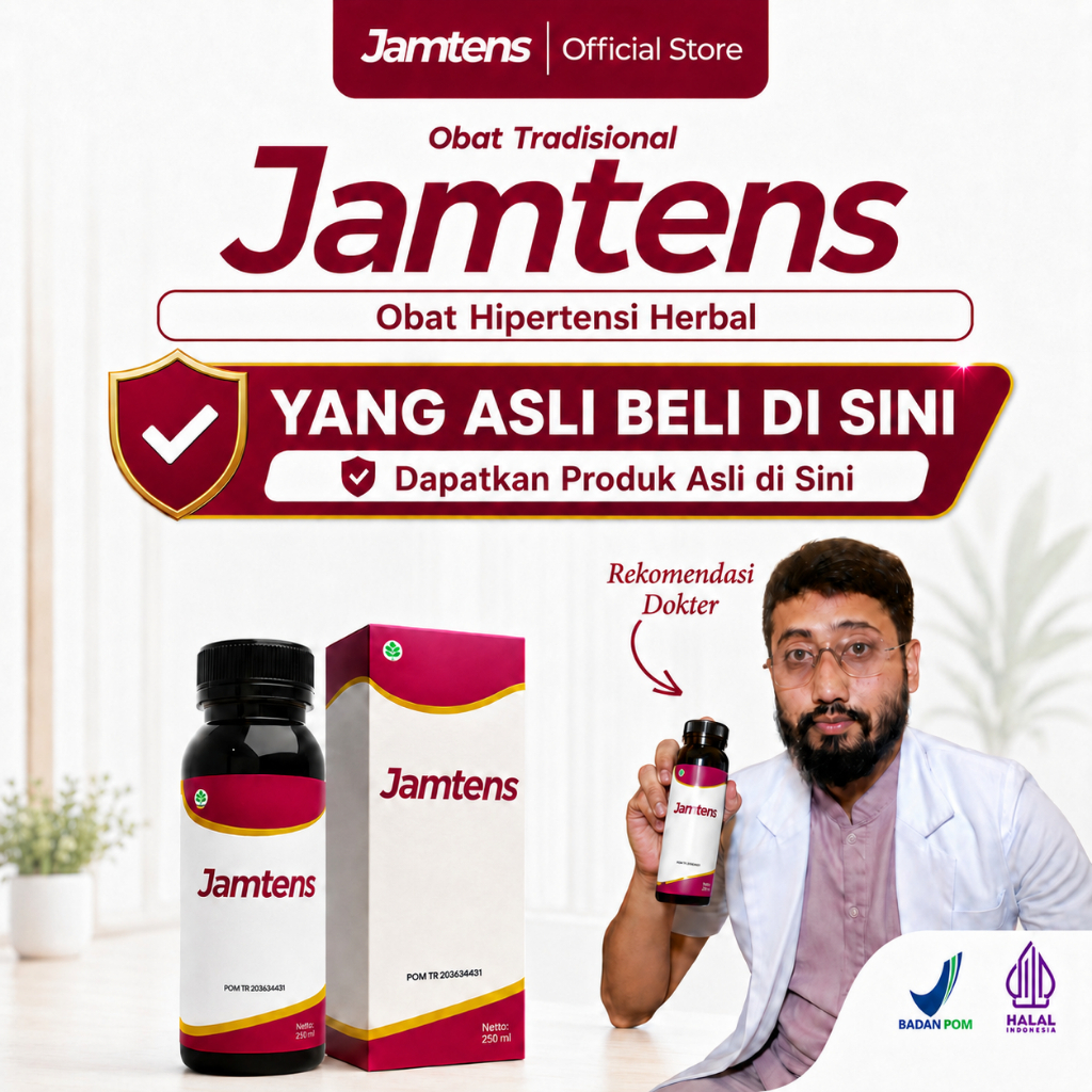 Jamtens Herbal Fermentasi Sirih Merah dan Seledri 250ml untuk Tensi