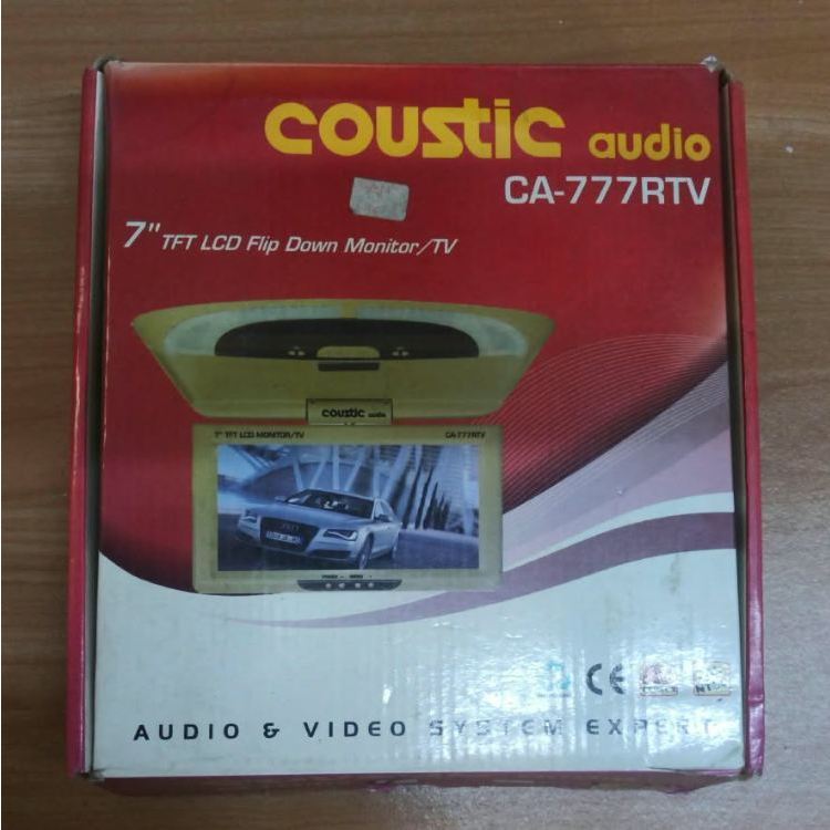 TV Mobil COUSTIC AUDIO Car TV Monitor Audio Video Mobil LCD TFT