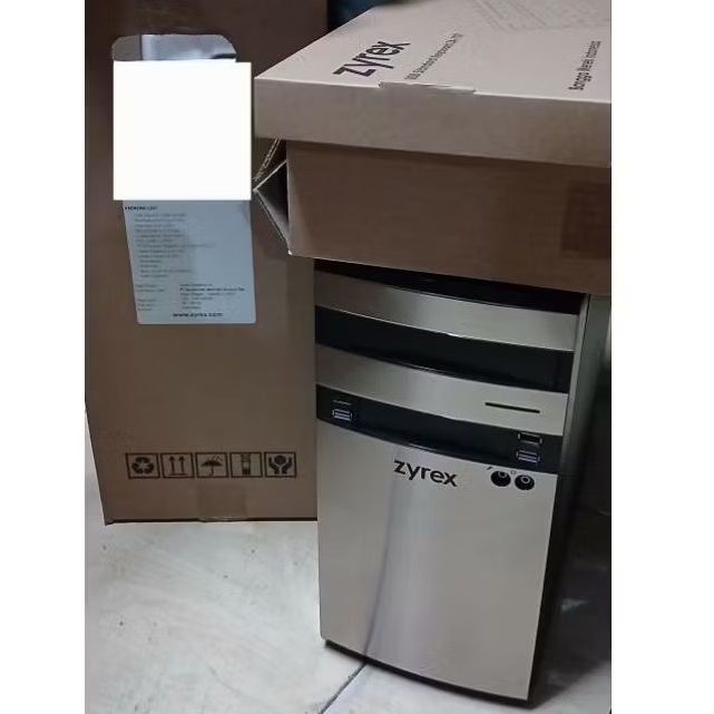 desktop pc new..zyrex pc core i3 gen 10 i3 10105