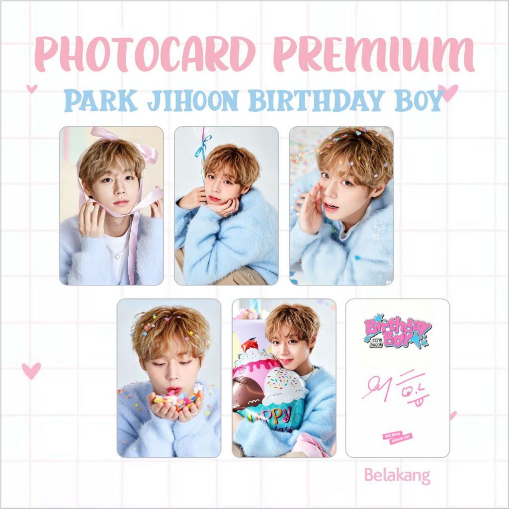 Pahe 10k PC PHOTOCARD Park Jihoon