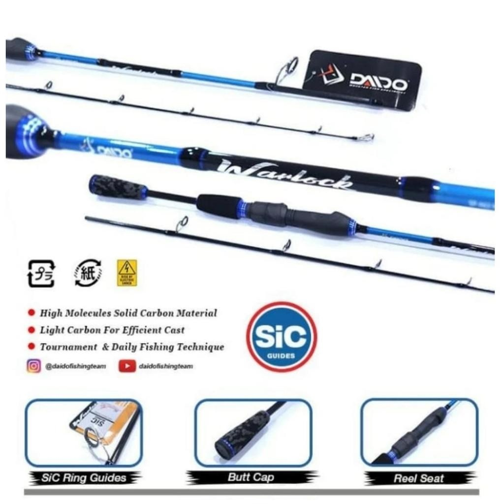 JORAN Pancing DAIDO WARLOCK SP 135 - 150 -  165 Power Solid Carbon
