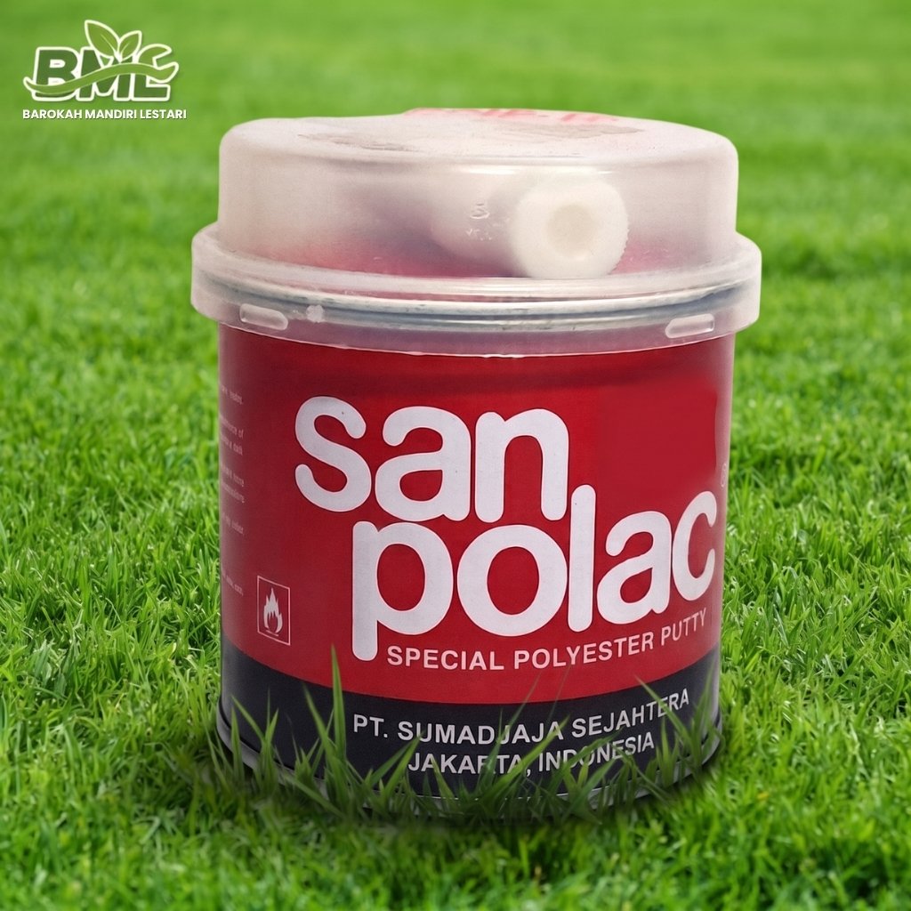 DEMPUL SANPOLAC / DEMPUL PLASTIK / DEMPUL BESI 250 GRAM / DEMPUL PLASTIK SANPOLAC 1/4 / SANPOLAC DEM