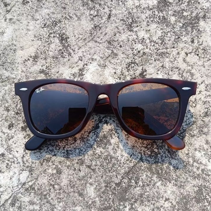 kacamata hitam classic wayfarer BL USA size 50mm Gobal fitting anti uv400 OR acetate
