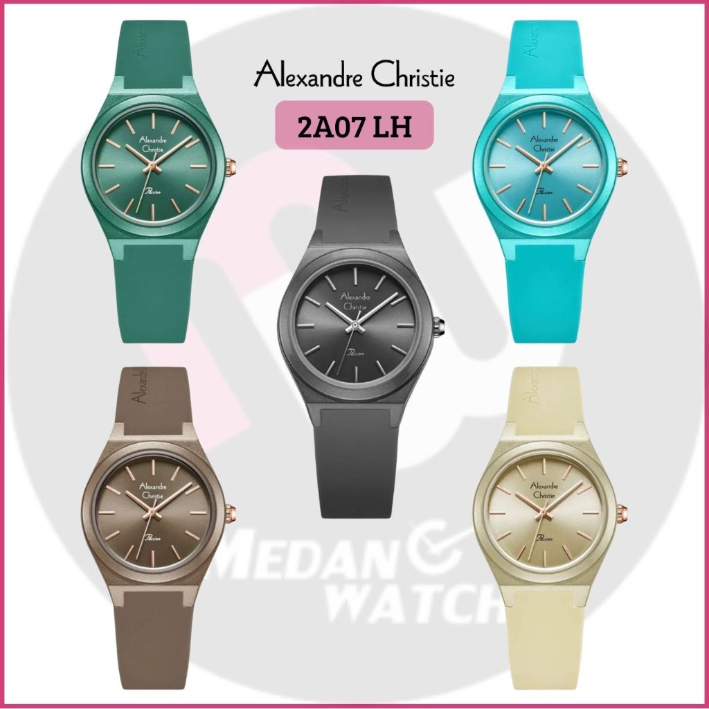Jam Tangan Wanita Analog Alexandre Christie 2A07LH AC2A07 AC 2A07 LH 2A07 Original Garansi Resmi