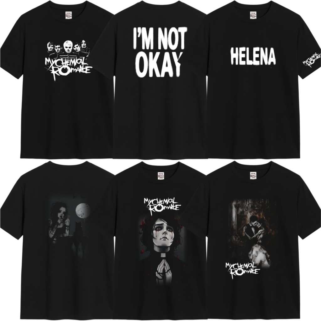 Kaos My Chemical Romance, Kaos My Chemical Romance Helena, Kaos My Chemical Romance, My Chemical Rom