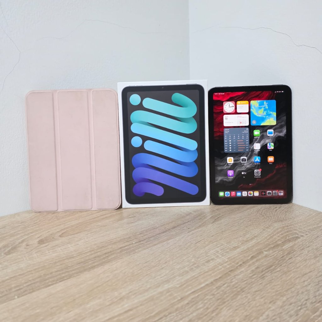 Apple iPad Mini 6 256GB 256 GB Wifi Cellular 5G IMEI Resmi Beacukai / iBox Cell 6th 2021 8.3"
