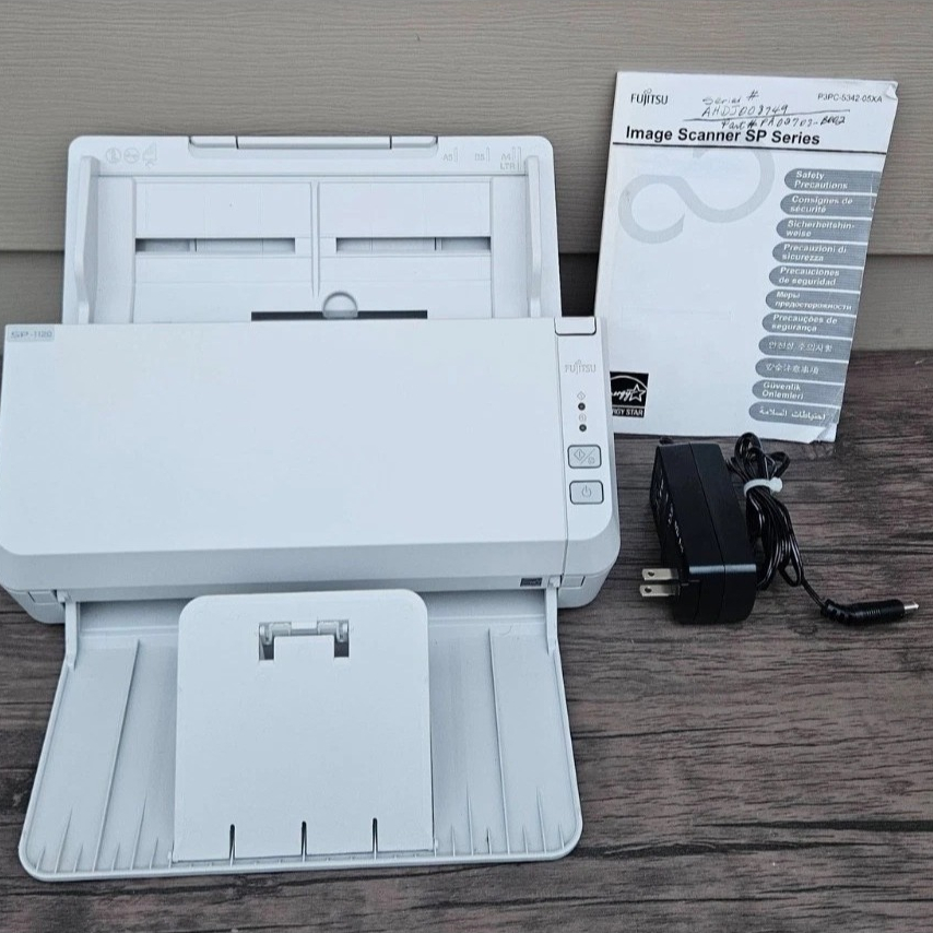Scanner F4 Fujitsu sp 1120 LIKE new tanpa dus