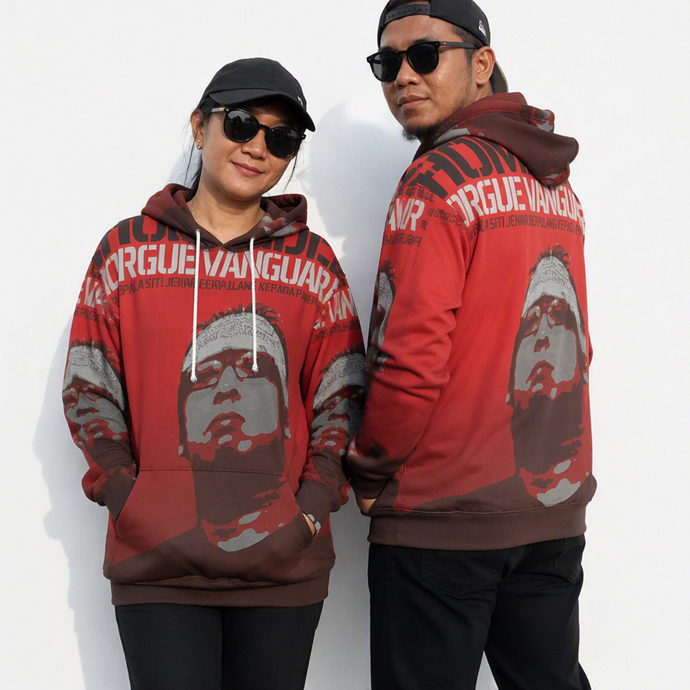 Sweater Homicide Morgue Vanguard Hoodie Fullprint Bahan Polyester | PO 3 Hari