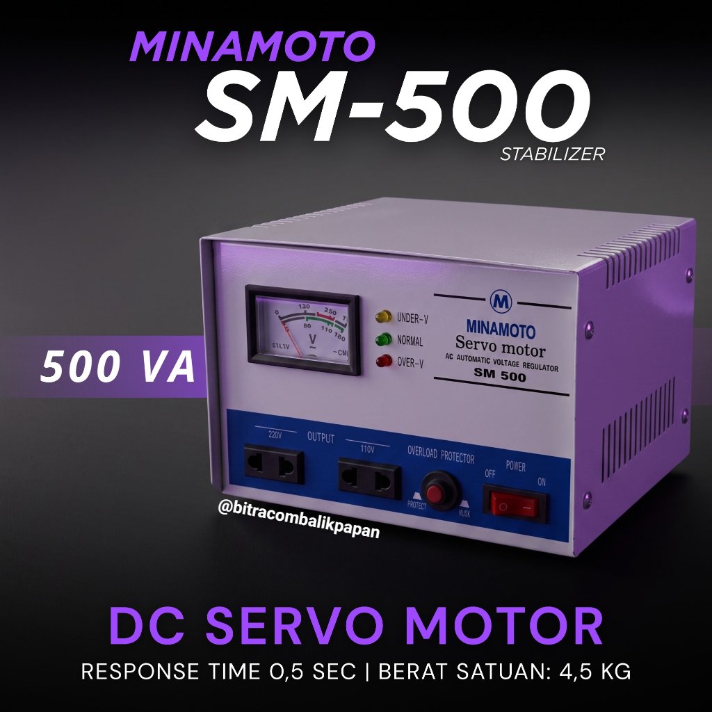 Stabilizer Servo Motor SM-500 Minamoto - Stabilizer