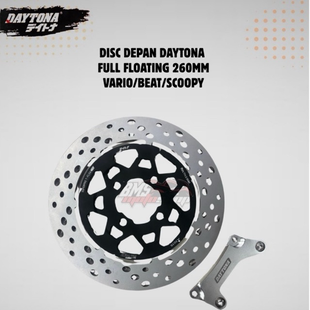 DISC DEPAN DAYTONA FULL FLOATING 260MM VARIO BEAT SCOOPY