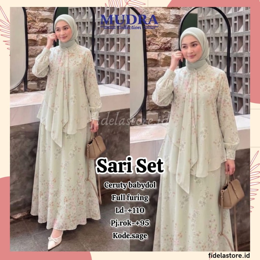 Mudra Hijab | Gamis Wanita | Gamis Pesta | Dress Kondangan | Gamis Mudra | Gamis syari | Midi Dress 