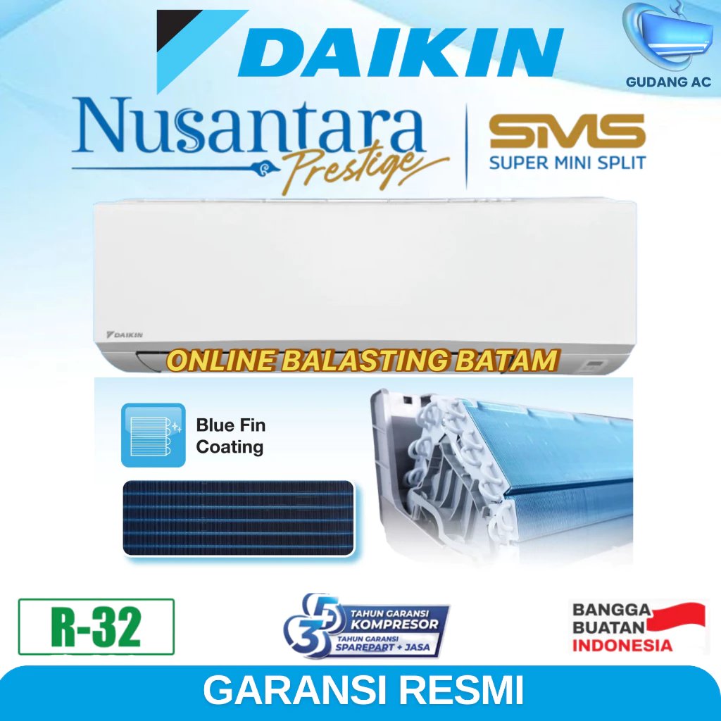 AC DAIKIN 1 PK FTC25YV15 AC DAIKIN NUSANTARA BATAM
