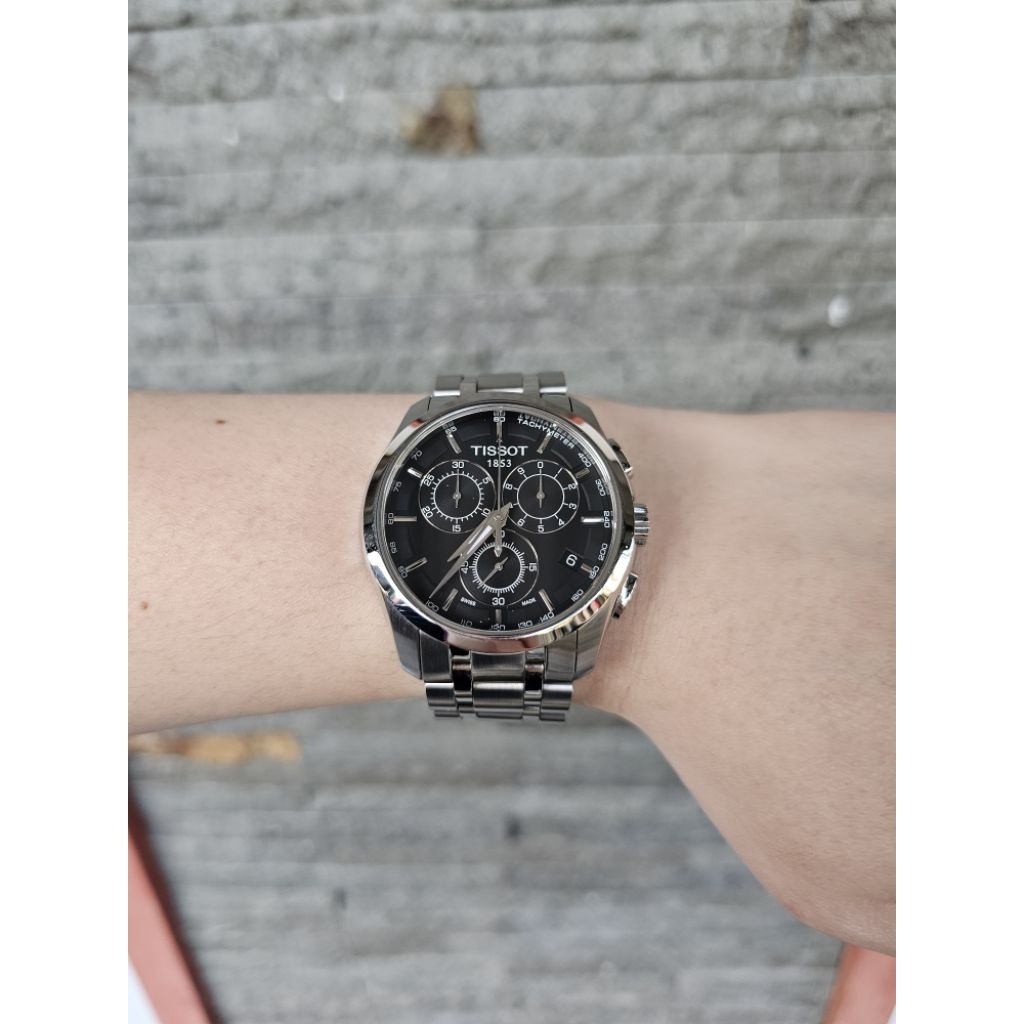 Jam Tangan Pria Tisot Couturier Second Ori Mulus 98%