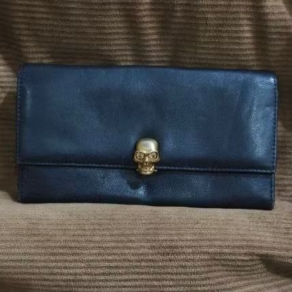 Dompet Panjang Hitam Alexander McQueen (second)