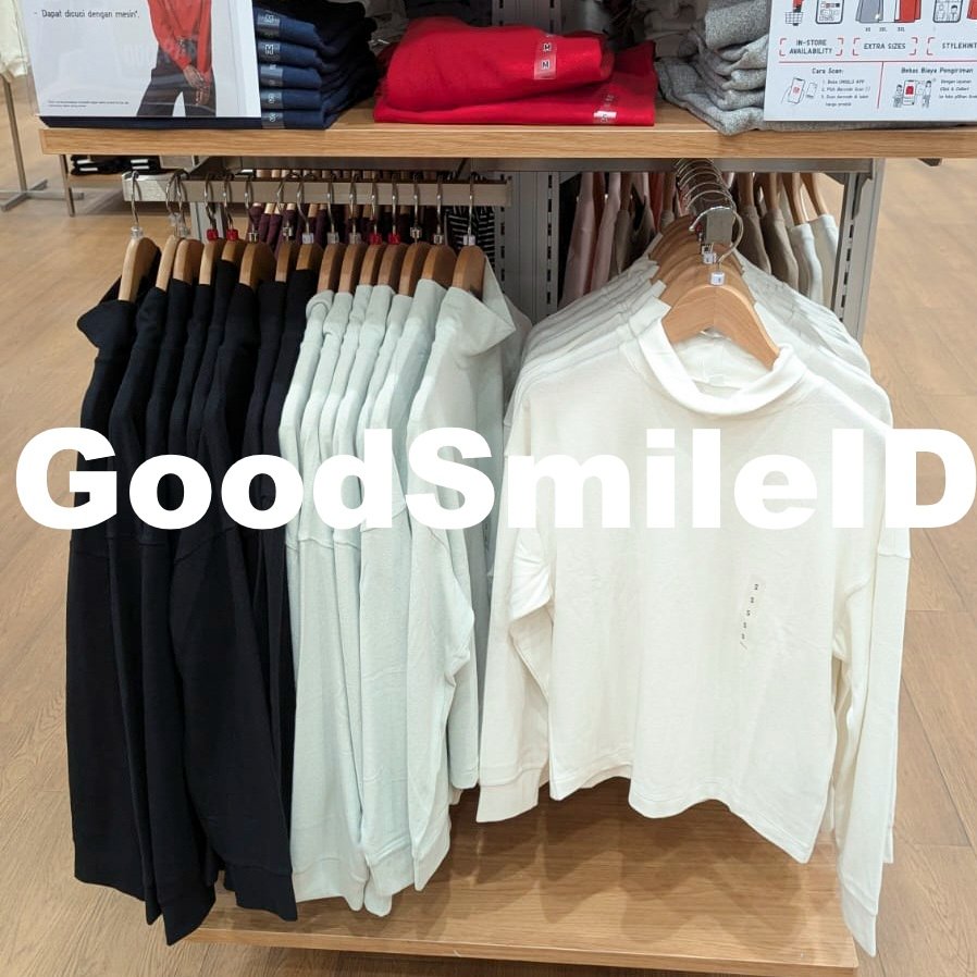 SALE Women T-Shirt Fleece Rajut Lembut Kerah Tinggi Turtleneck T-Shirt Kaos SALE UNIQLO Wanita Kaos 