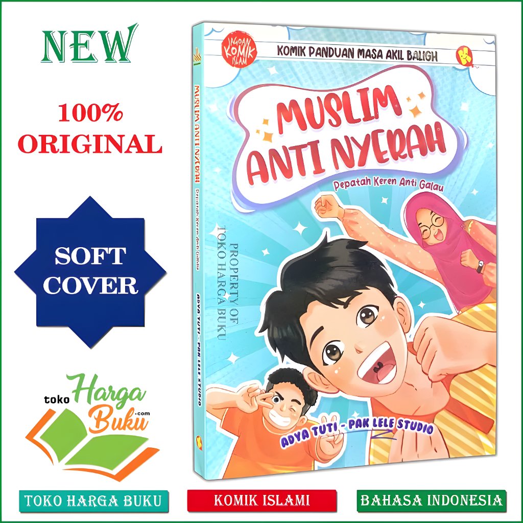 Foto Komik Muslim Anti Nyerah FULL COLOR Buku Anak Mahfuzhat Pepatah Keren Anti Galau ORI Al-Kautsar Kids