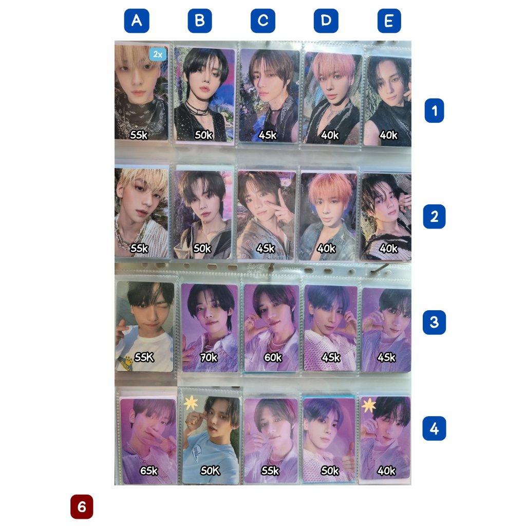 PC Official TXT Photocard Tomorrow by Together Soobin Yeonjun Beomgyu Taehyun Hueningkai Lucky Draw 