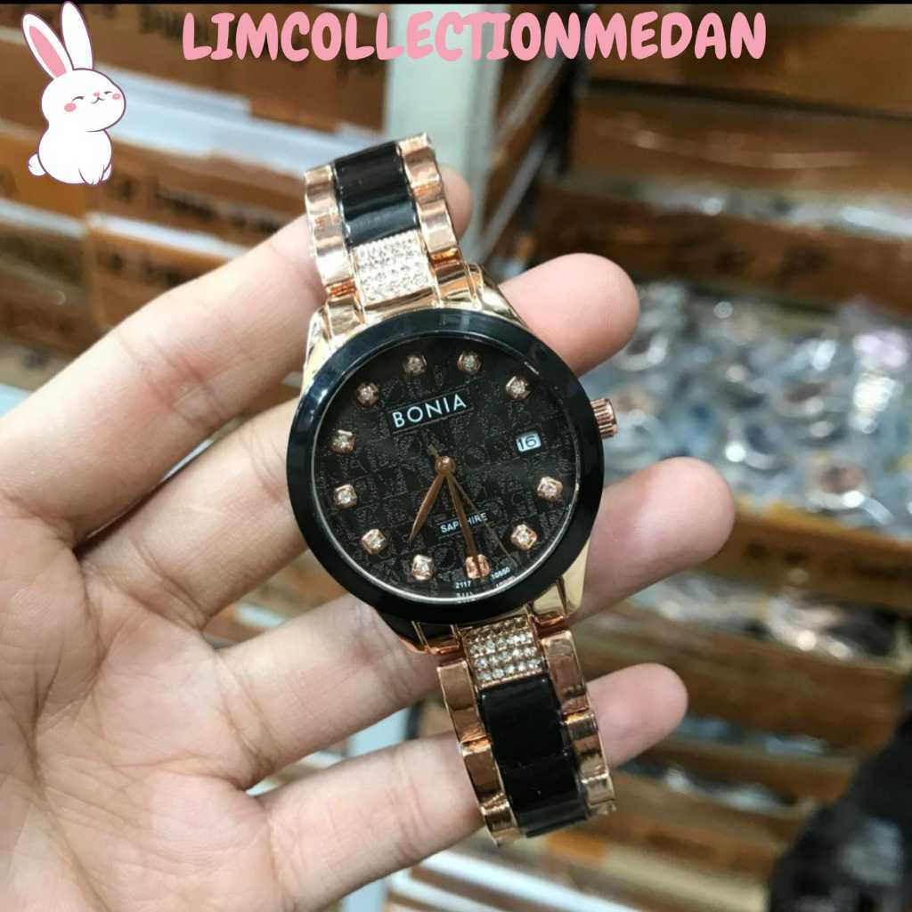 Jam Tangan Wanita Bonia Rantai Besi