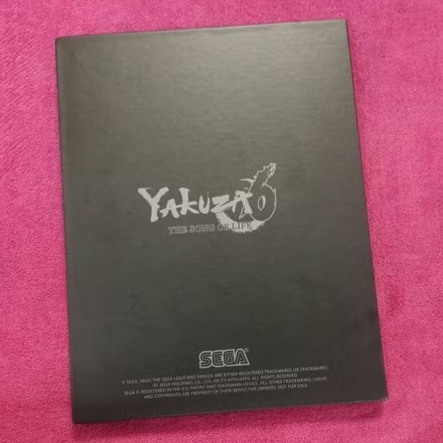 Artbook Yakuza 6 The song of Life