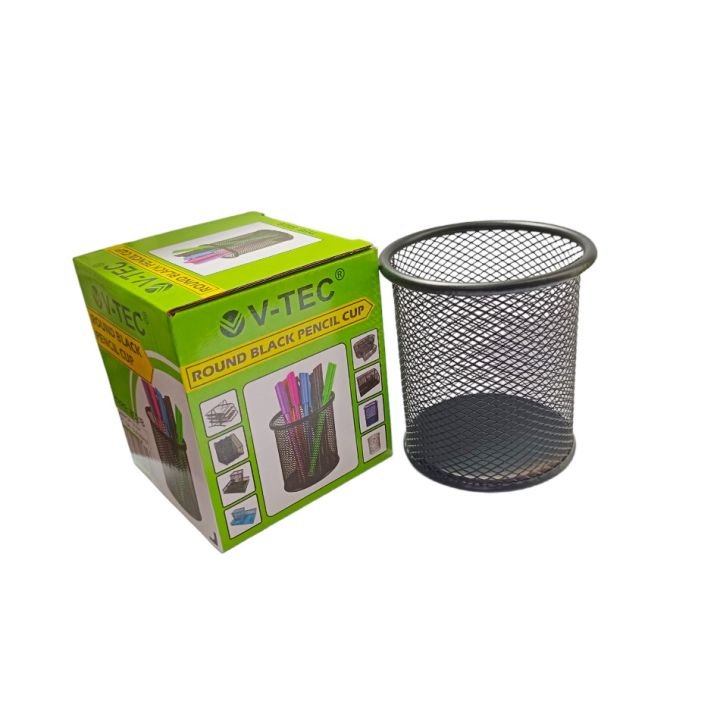 DESK PEN ORGANIZER BULAT HITAM VT-802/AK 177 V-TEC