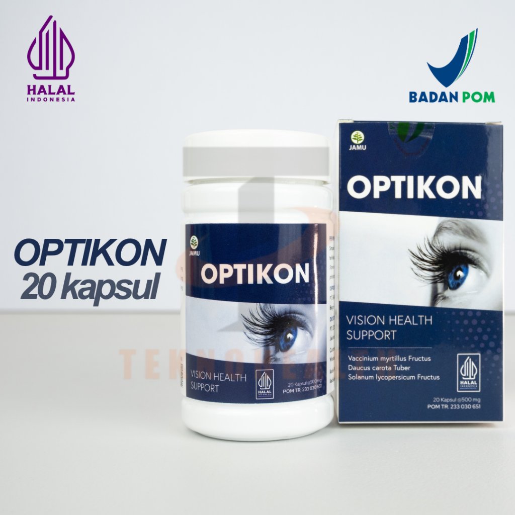 TEKNOHEALTH Optikon Herbal Mata Original 20 Kapsul