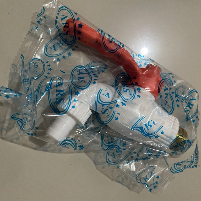 KRAN AIR JUMBO PVC 1/2" ARS KUNINGAN