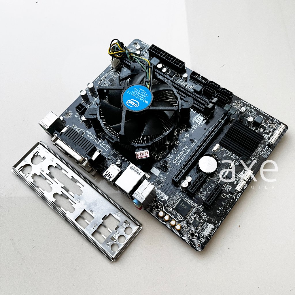 I7 7700 + h110m gigabyte minus 1 slot ram mati