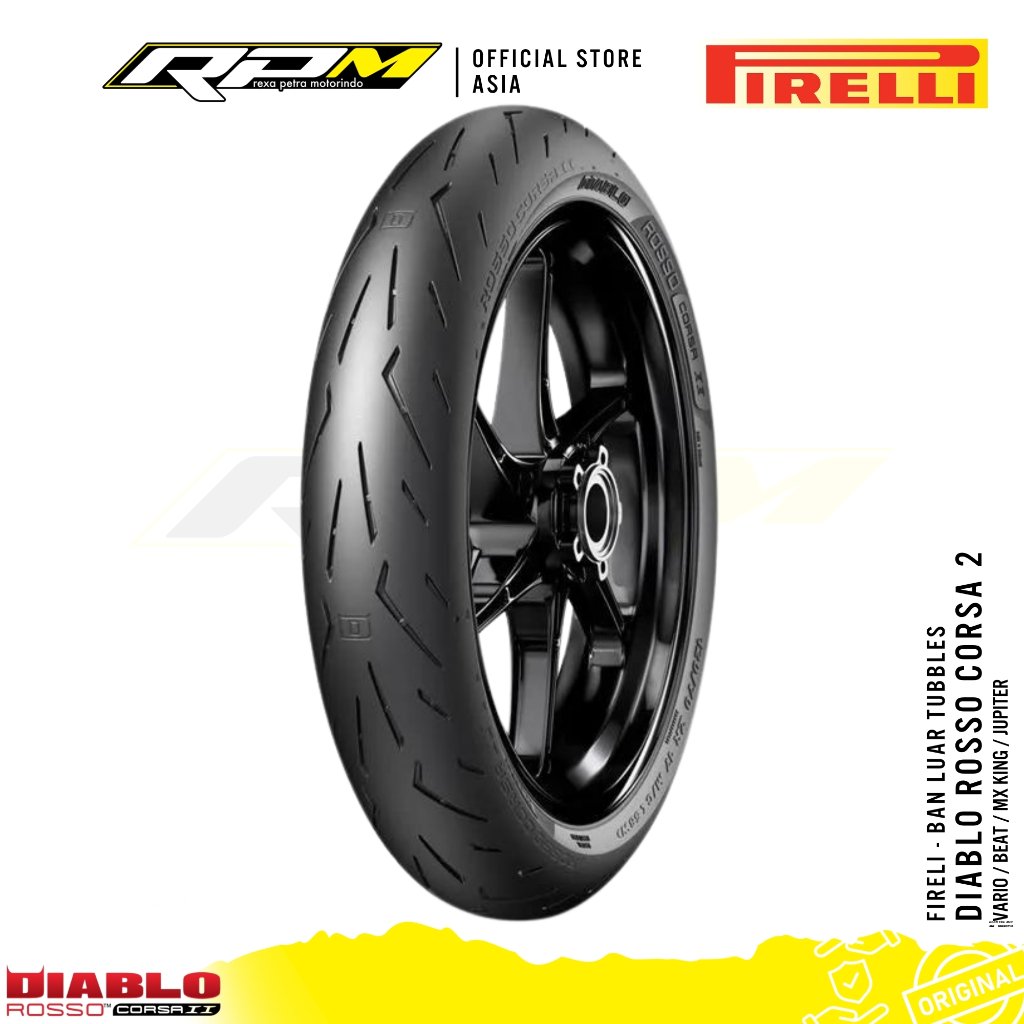PIRELLI Diablo Rosso Corsa Ban Luar Racing Soft Compound Ring 17 And Ring 14 Original Pirelli