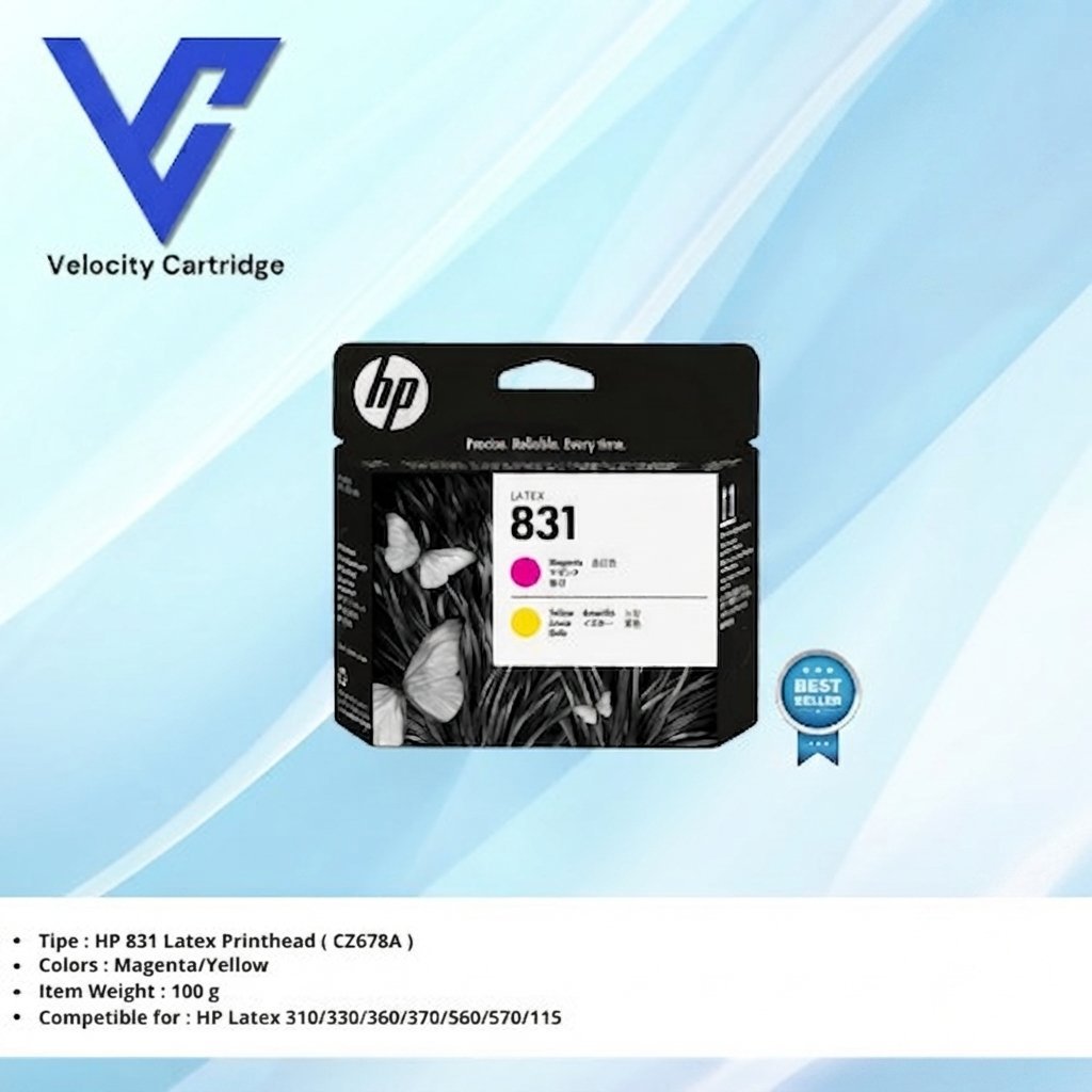 Printhead HP 831 Magenta & Yellow (HP CZ678A Printhead) ORIGINAL